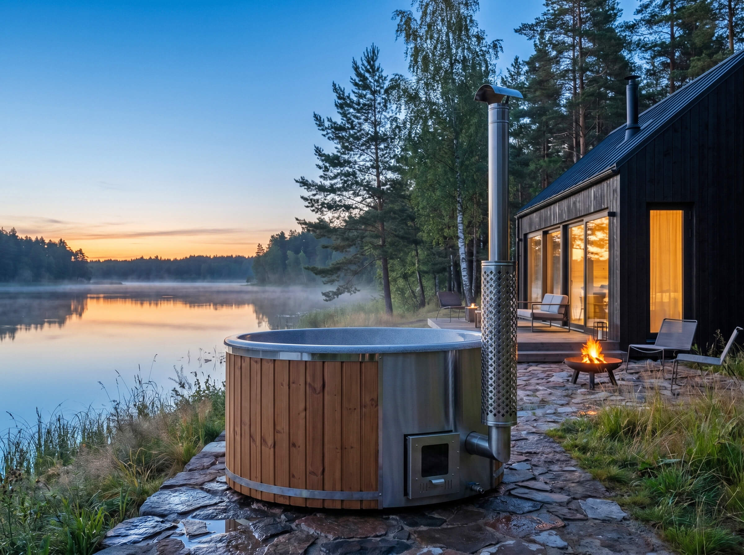 Aurowe Nordic hot tub 1