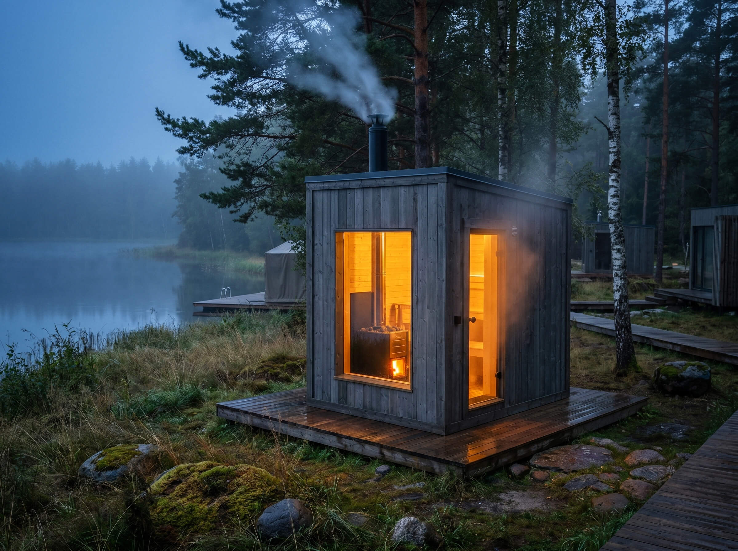 Aurowe Nordic sauna 1