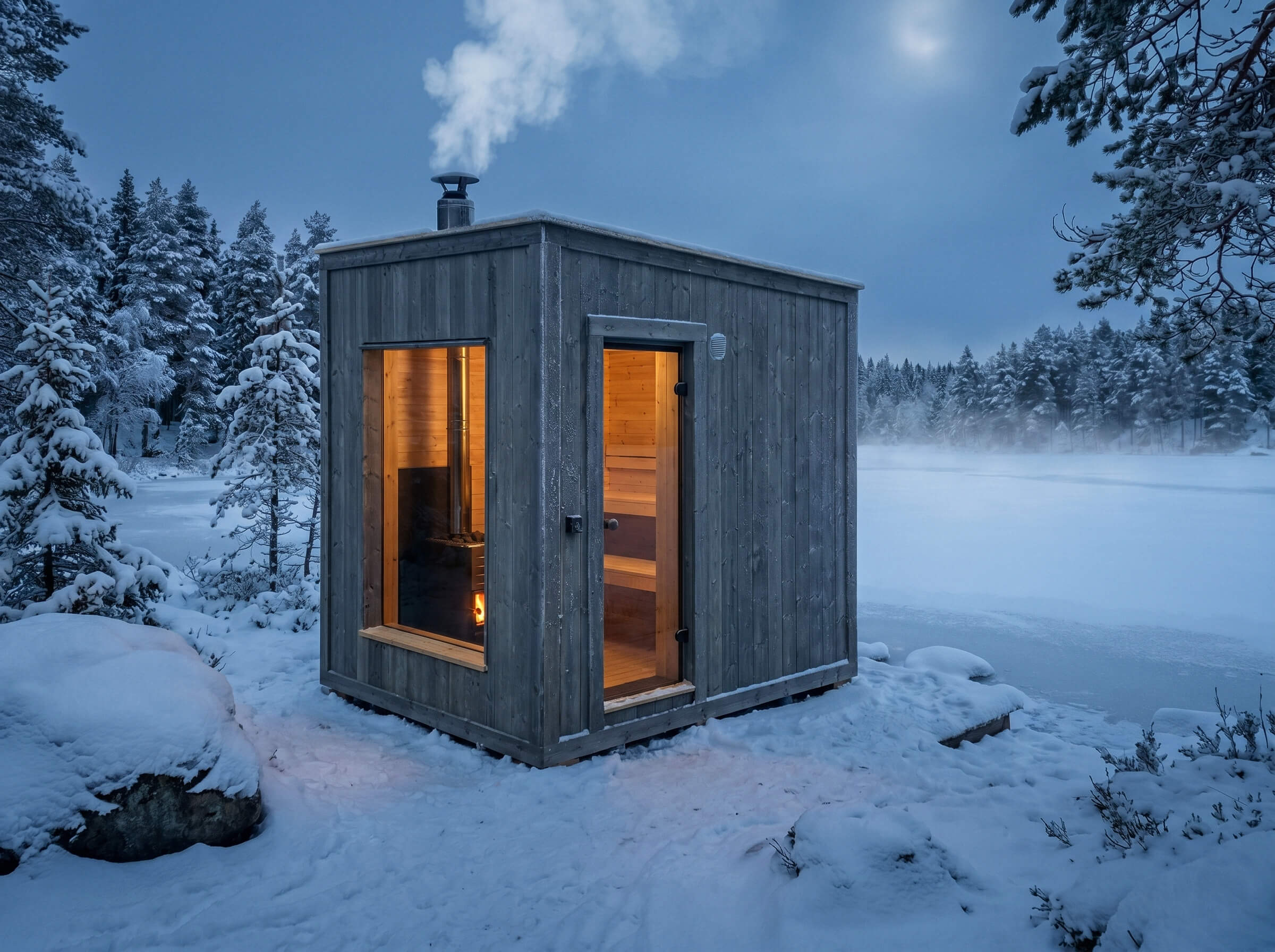Aurowe Nordic sauna 2